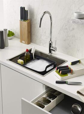 Two files Kitchen drawer cutlery storage tray