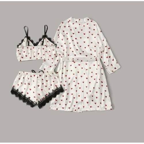 Sexy pajamas home underwear suspenders 2-piece set睡衣套装
