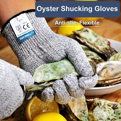 Cut Resistant Gloves Safety Kitchen Cuts Oyster Shucking