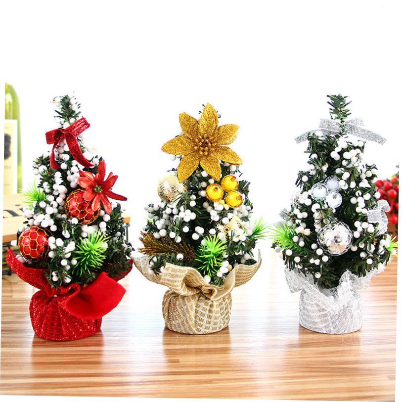 20CM mini desktop Christmas tree ornament decoration 圣诞树