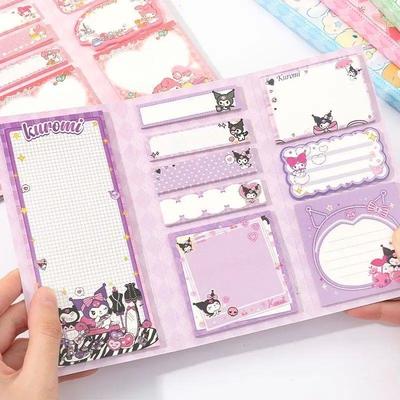 Kawaii Cartoon Kuromi Paste Sticky Note Cute My Melody Cinna