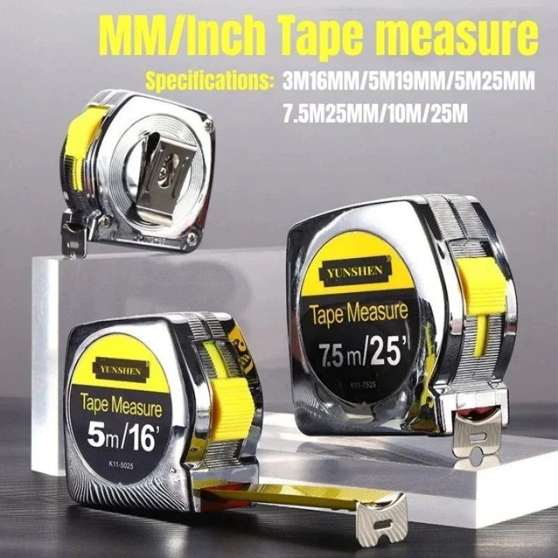 High-precision 10M Steel Tape measure Metric and British sys