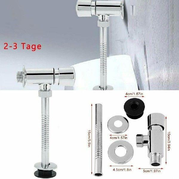 Urinal pressure flush toilet urinal, glossy plating