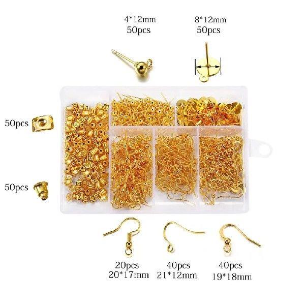 1set Mixed Style Jewelry Making Kit DIY Earrings Materials