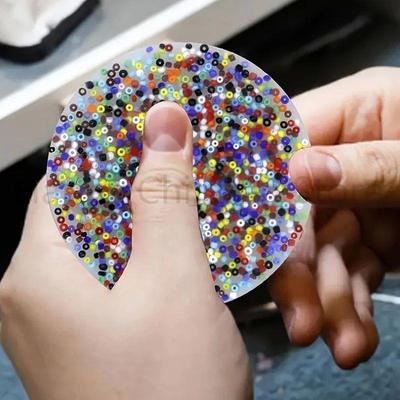 1 PCS Skin Picking Fidget Toys Heart/Duck/Round Picky Pad Pa