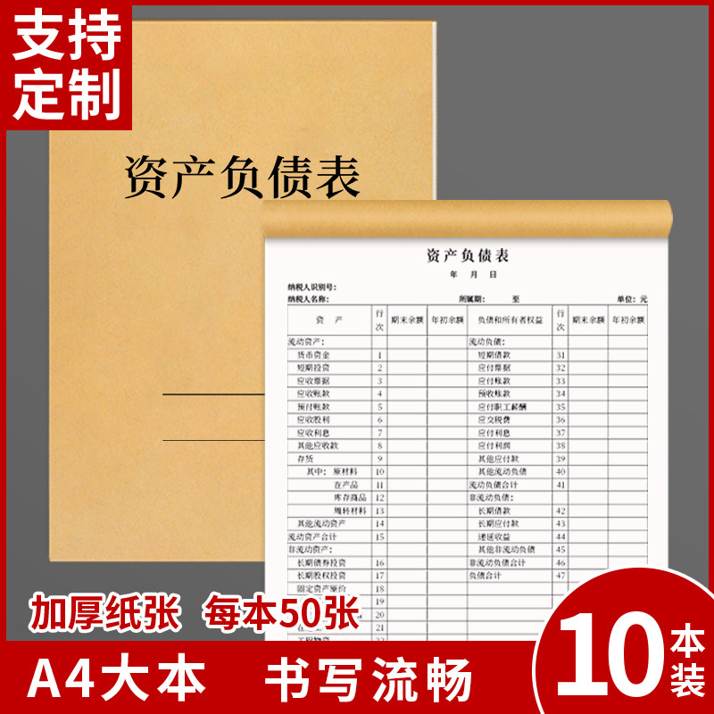 资产负债表公司财务报表资产负债表和利润表会计公司科目汇总表统计