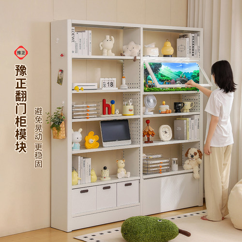 豫正书架玻璃门展示柜痛柜