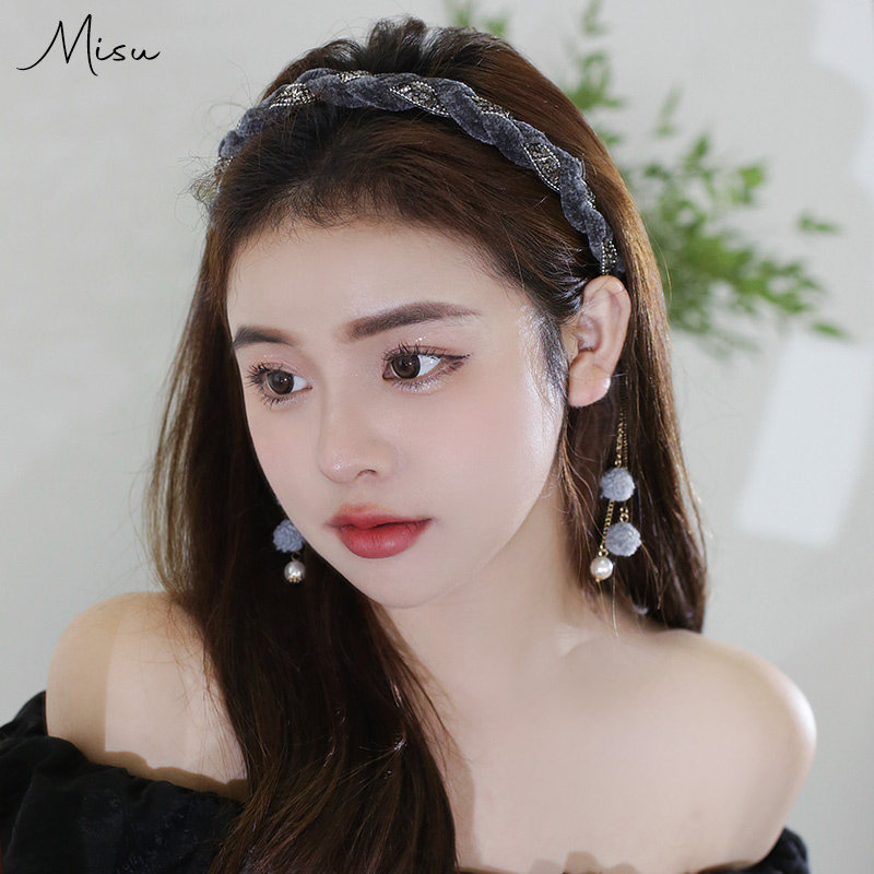 发箍女款流苏假耳环发卡发夹头饰发捆2025网红新款减龄气质头箍,饰品/流行首饰/时尚饰品新,发饰,淘宝优惠券,粉丝福利购,淘宝优惠卷