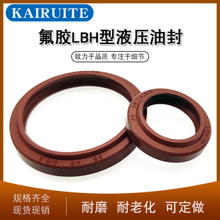 氟胶LBH25 6.5 液压防尘圈 31.5 39.5