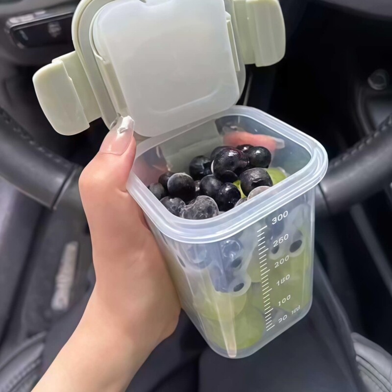 【自带冰盒】保鲜盒水果便当盒辅食密封盒食品级上班带饭轻便饭盒