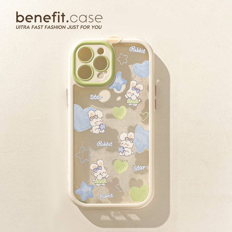benefit创意可爱星星兔兔17pro16适用于iphone1
