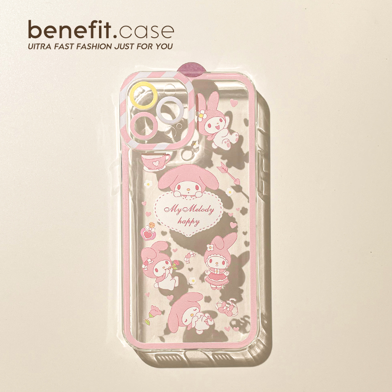 爱心美乐蒂苹果ins可爱手机壳