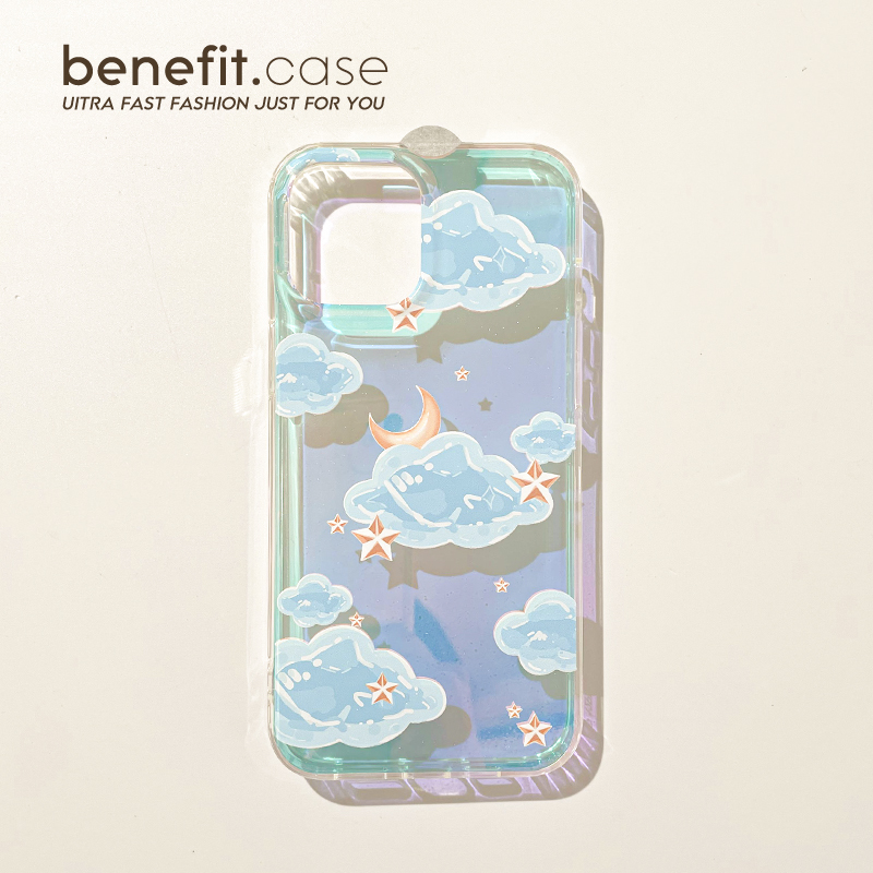 benefit苹果梦幻高级简约手机壳