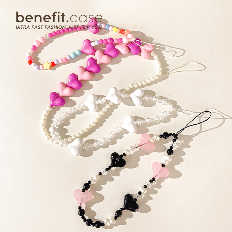 benefit仙女风手机壳手链