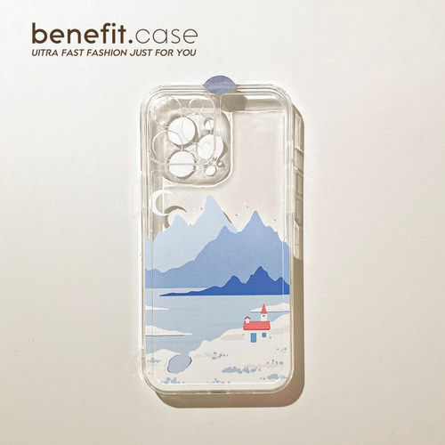 benefit简约ins冰岛手机壳