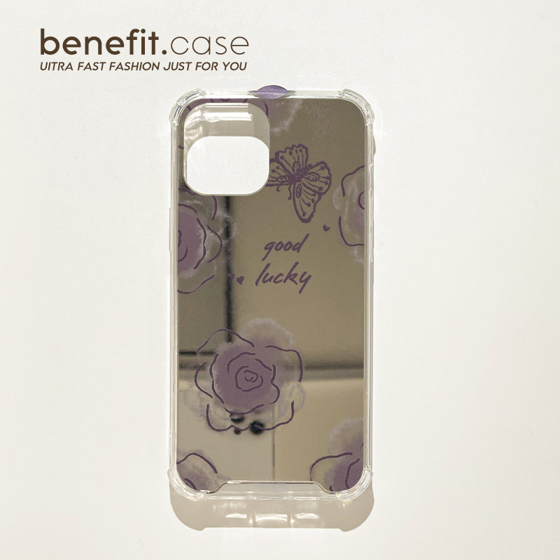 benefit硅胶苹果手机壳小众