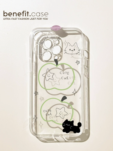 «Green Apple», apple, совместимый iPhone 15, iPhone15 Pro, силиконовый чехол для телефона, iphone, 16promax, защита при падении