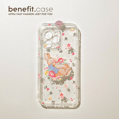 benefit硅胶苹果手机壳可爱