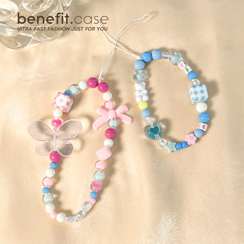 小清新简约手机壳手链