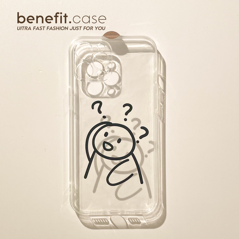 火柴人不解趣味创意个性手机壳