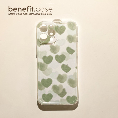 benefit硅胶苹果手机壳油画