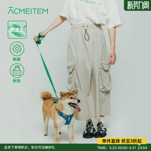 ACMEITEM爱棵米 半裙大口袋休闲中长半身裙女士 户外工装