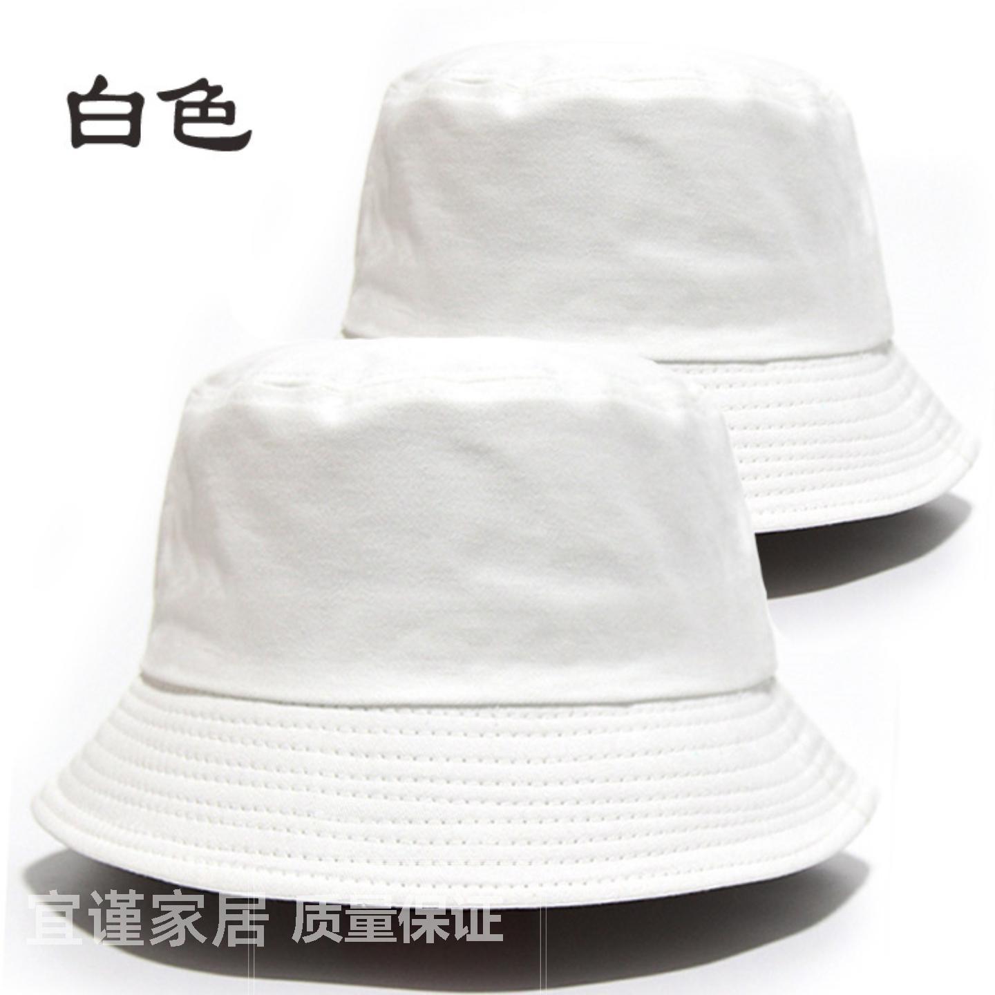 渔夫帽纯棉盆帽广告帽防晒渔夫帽百搭学生旅游志愿者