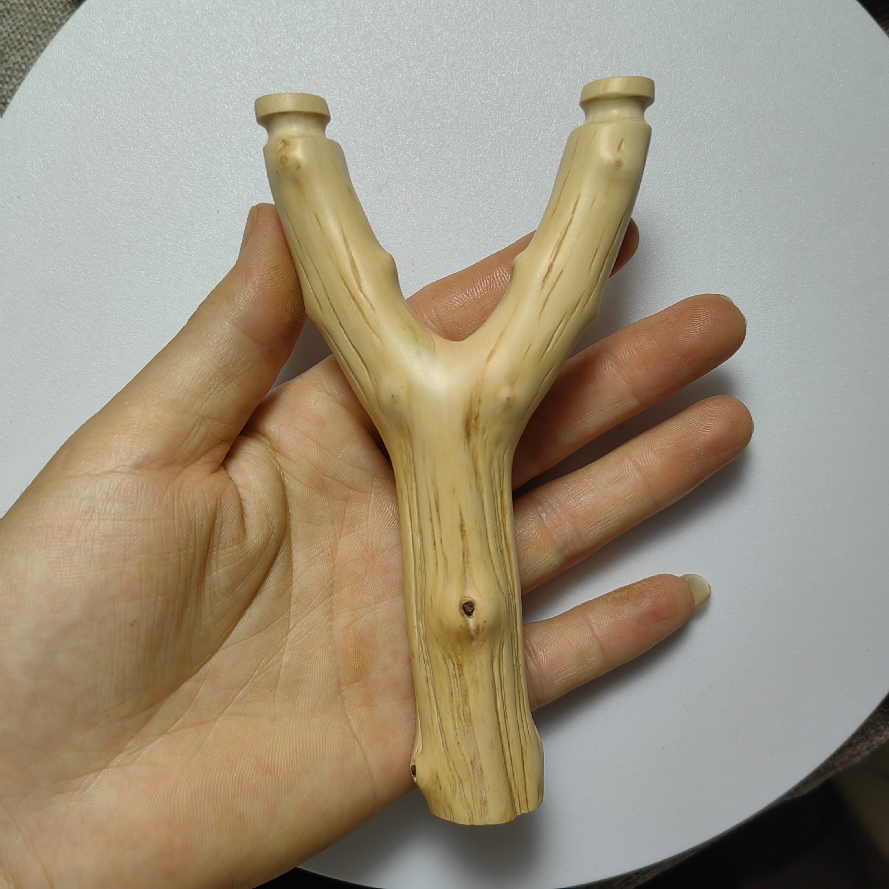 云南对节木原叉弹弓纯手工制作传统怀旧玩具