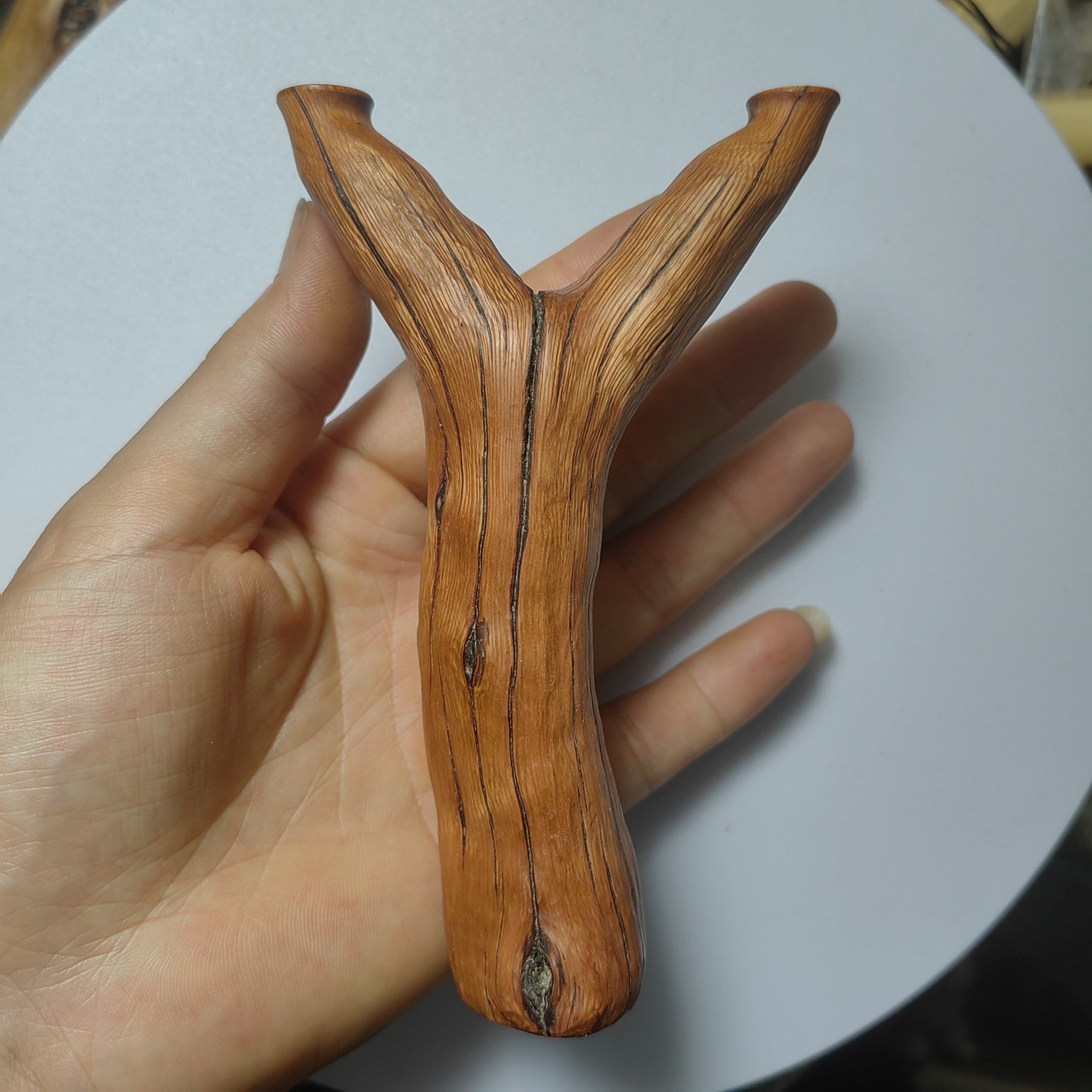 火琉璃原叉弹弓纯手工制作传统怀旧玩具