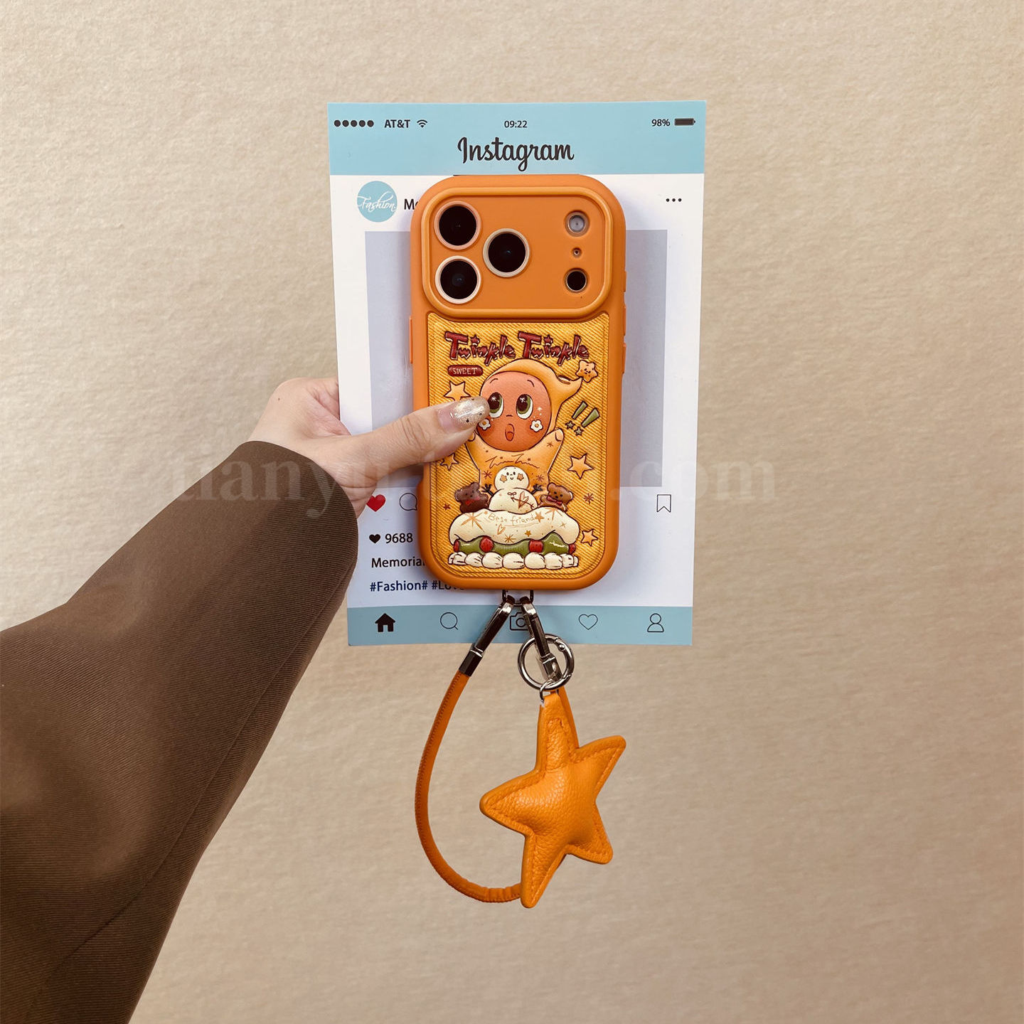 iphone系列可爱蛋糕星星手机壳