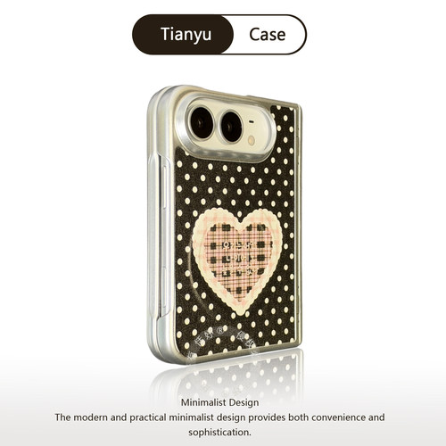 iPhoneDuo系列波点爱心手机壳