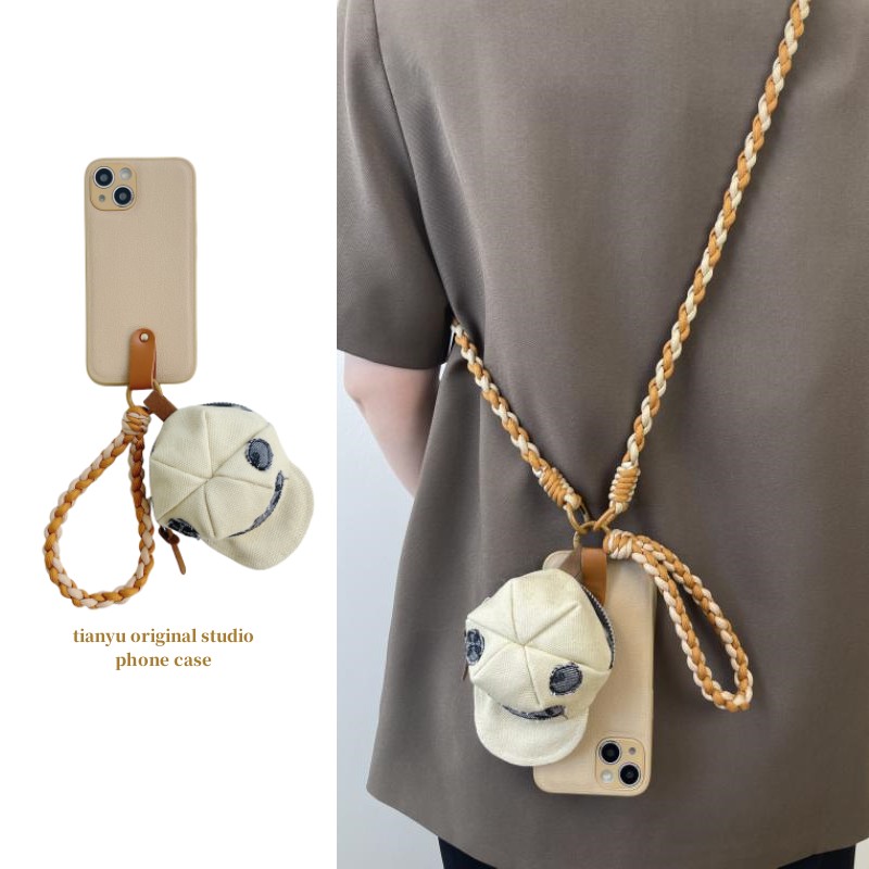 iphone系列仿皮复古，简约手机壳