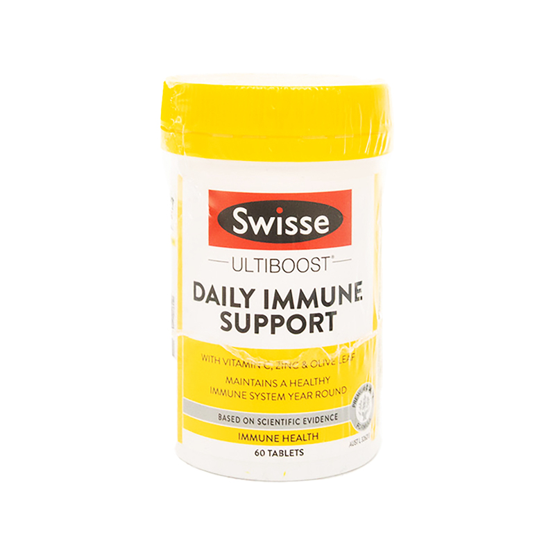 提高澳洲SWISSE斯维诗成人免疫力片维生素C+锌抵抗力片旗舰店正品