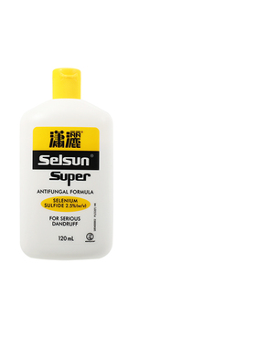 香港版曼秀雷敦selsun潇洒洗发露抗真菌配方120ML控油去屑洗发水
