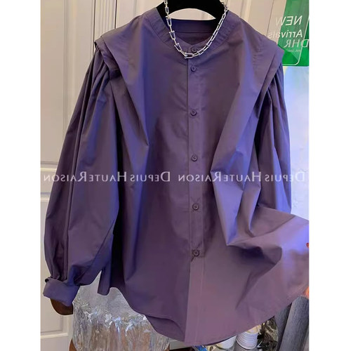 特大码300斤折肩大版别致衬衫