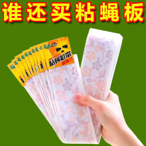 双面粘蝇彩带悬挂诱杀家用