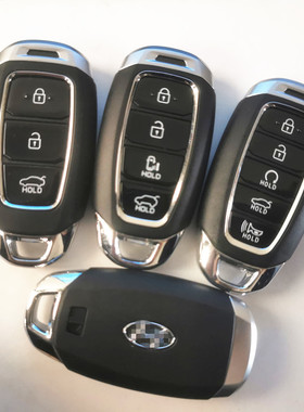 适用于北京现代IX25菲思塔昂希诺新胜达IX35智能遥控钥匙外壳替换