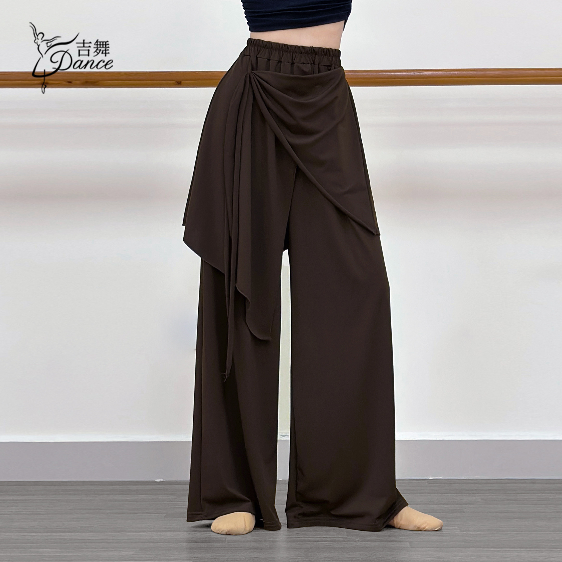 舞蹈裤女成人中国古典舞现代舞练功裤舞蹈服套装裙裤显瘦2026新款