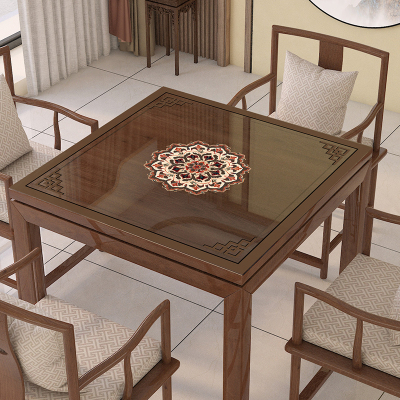 方桌垫透明PVC防水防油免洗