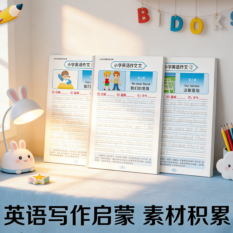 控笔训练本英语看图写话二三年级英语作文小学生专用每日一练英语控笔训练描红本一年级练字英文练字本,文具电教/文化用品/商务用品,控笔训练本,淘宝优惠券,粉丝福利购,淘宝优惠卷