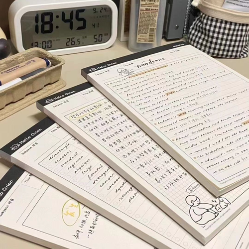 B5便签纸可撕学习用品计划便签本