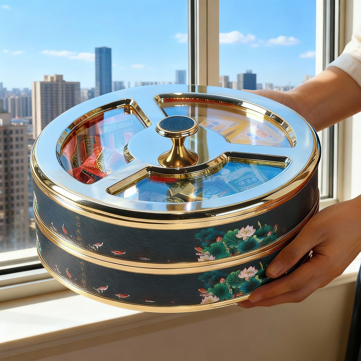 轻奢高级感精致果盒收纳盒