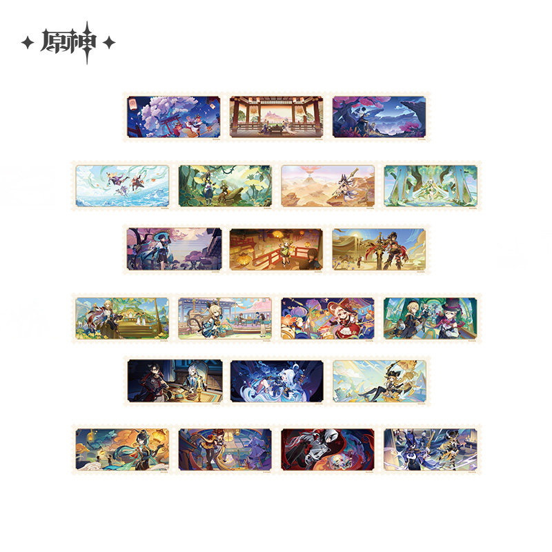 原神版本前瞻系列和纸胶带
