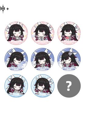 【原神官方】新月的祝福系列双闪徽章盲盒  哥伦比娅 Genshin