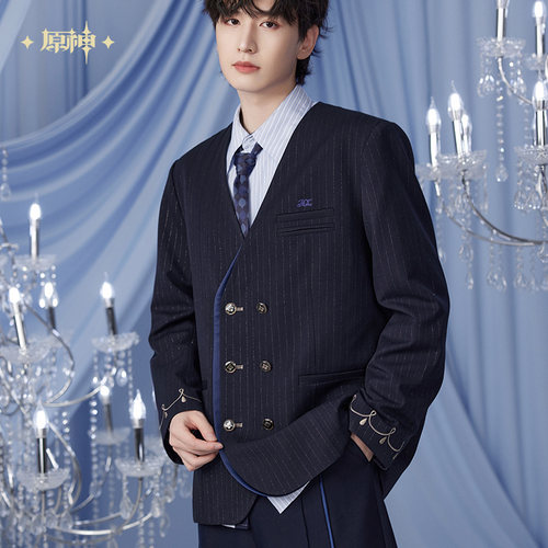 原神芙宁娜主题印象无领休闲外套