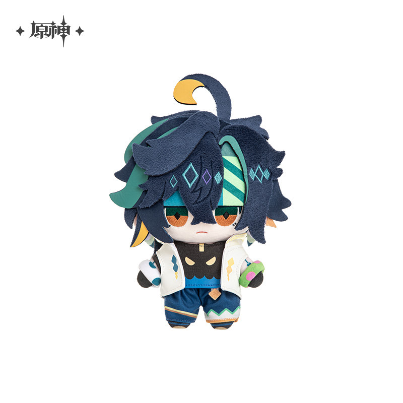 thumbnail for [Genshin Impact Official] Nightly Fantasy Series Plush Doll Wanderer Alecino Sitte Lali Collie