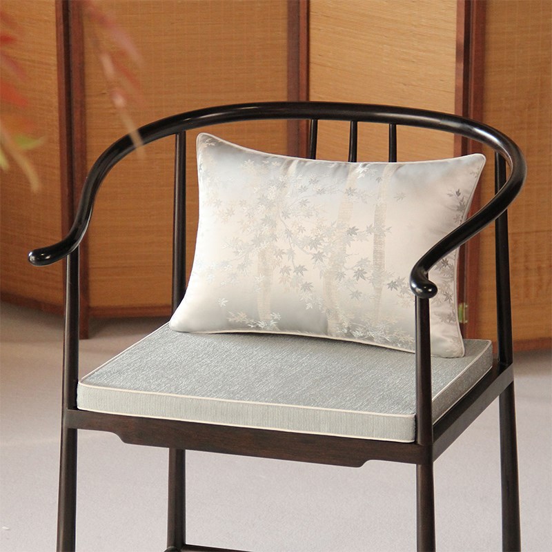 红木椅子坐垫家用新中式s太师椅防滑座垫实木家具沙发垫茶椅垫定