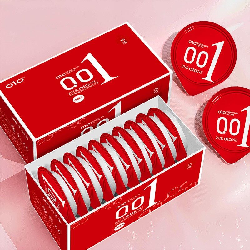 OLO厂家直销避孕套热感持久女用安全套保险套玻尿酸成人计生用品