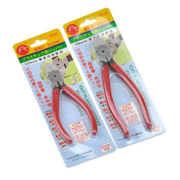 国产富具亚FC-21 FC-22斜口钳钳型水口钳电子塑胶5寸6嘴剪