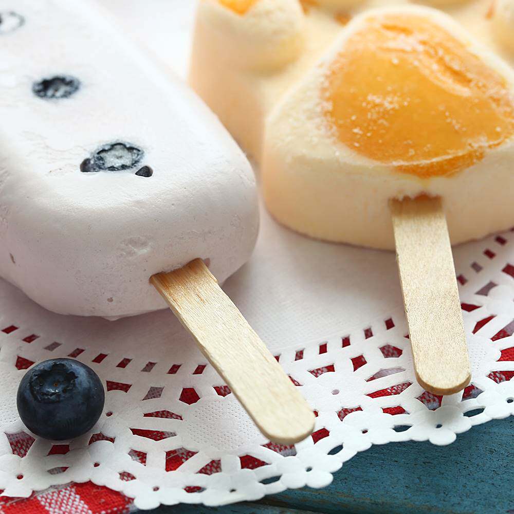 冰棒棍100根桦木雪糕棒冰棍棒木棍条冰激凌棍网红冰淇淋木签木棒